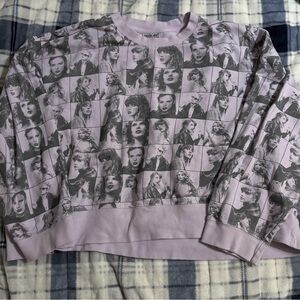 Taylor Swift - The Eras Tour - Purple  Sweatshirt